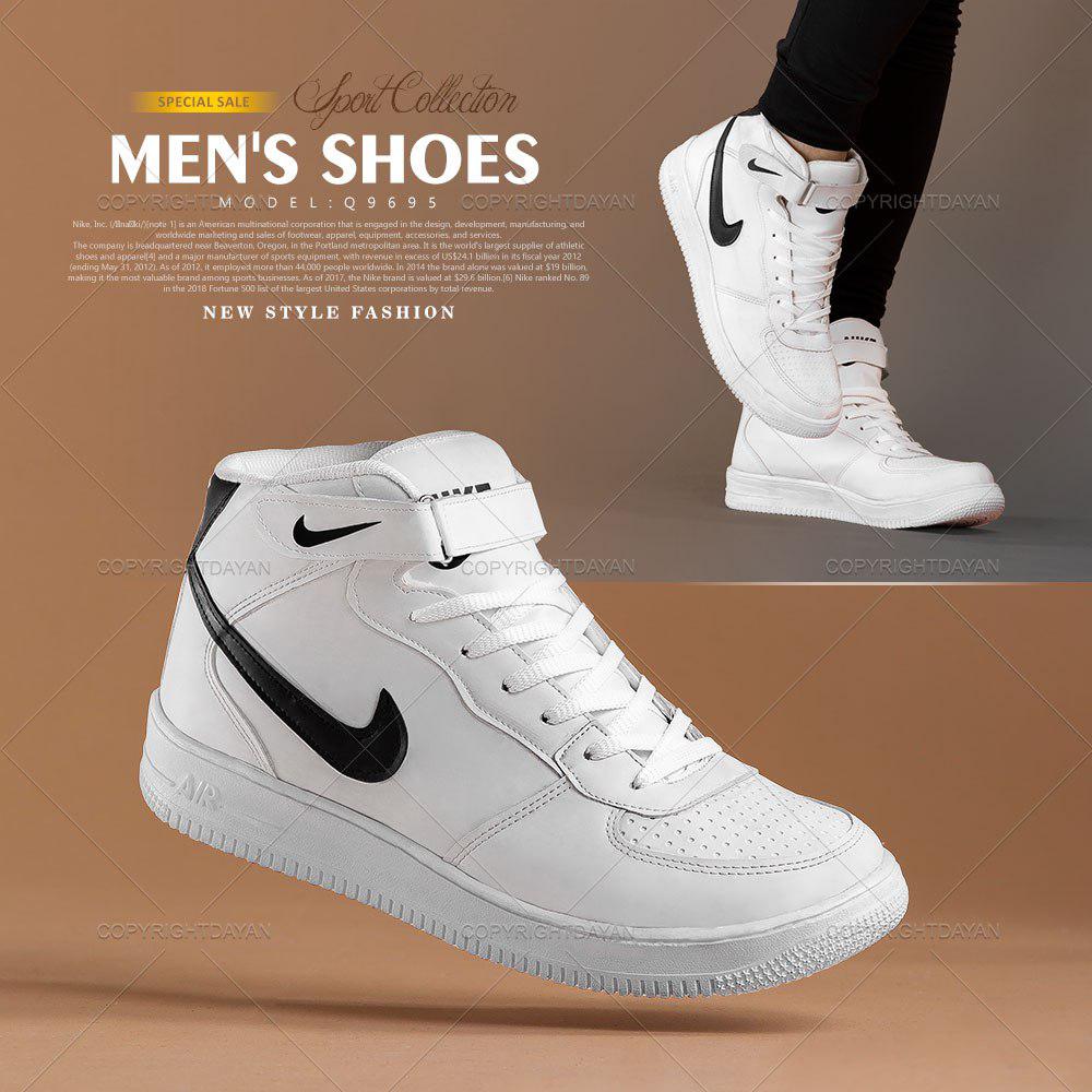 کفش ساقدار مردانه Nike مدل Q9695 (سفید)