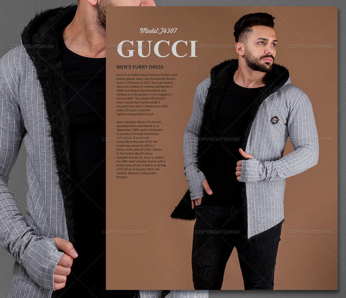شنل خزدار مردانه Gucci مدل T4307