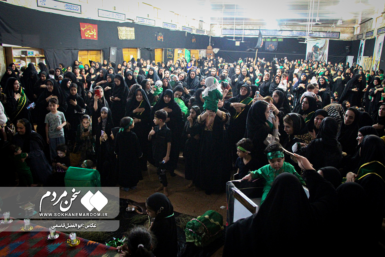 همایش شیرخوارگان حسینی در حسینیه اعظم برازجان برگزار شد + تصاویر اختصاصی