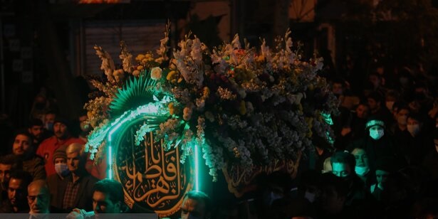 مراسم تشییع نمادین حضرت زهرا (س) در ورامین برگزار می شود