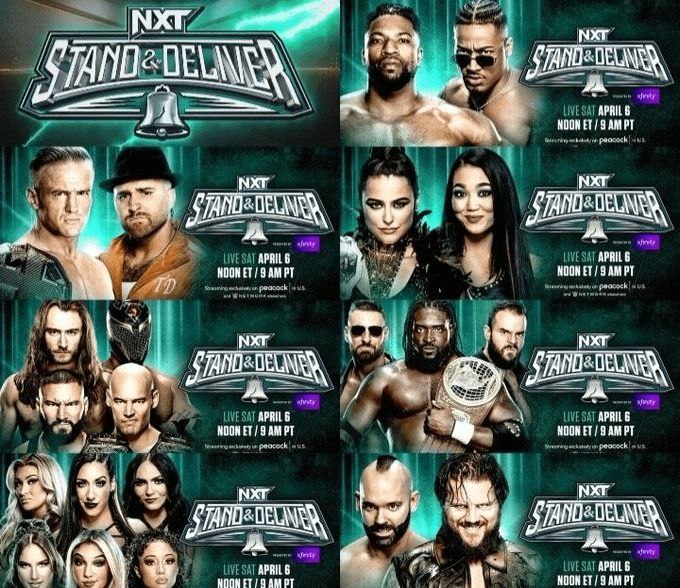 کشتی کج| رویداد WWE NXT stand&deliver 2024 1