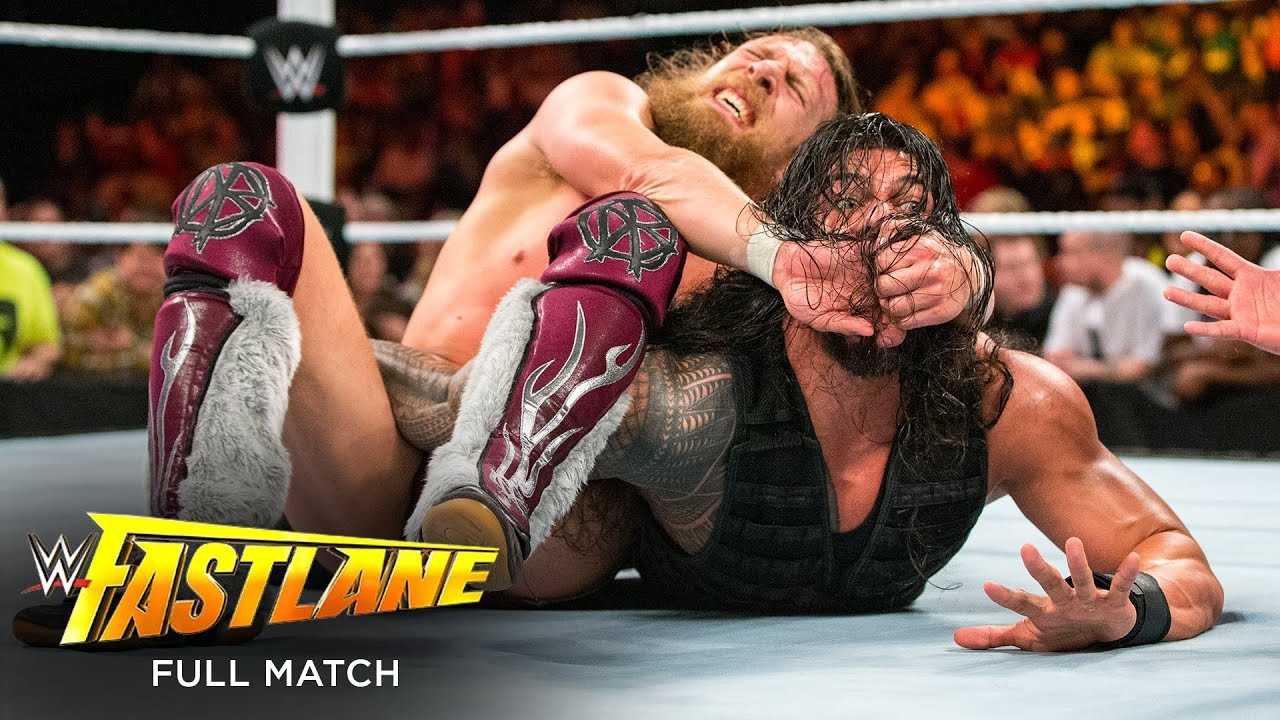 مسابقات WWE | رومن رینز vs دنیل برایان 1