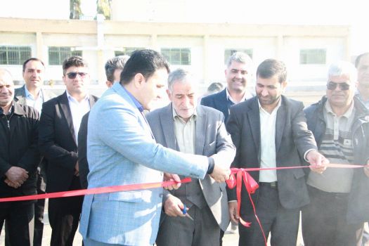 افتتاحيه پروژه ورزشی طرح شهید سلیمانی اینبار در پاکدشت
