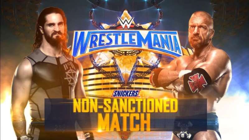 مسابقات WWE | ست رالینز vs تریپل اچ رسلمنیا ۳۳ 1