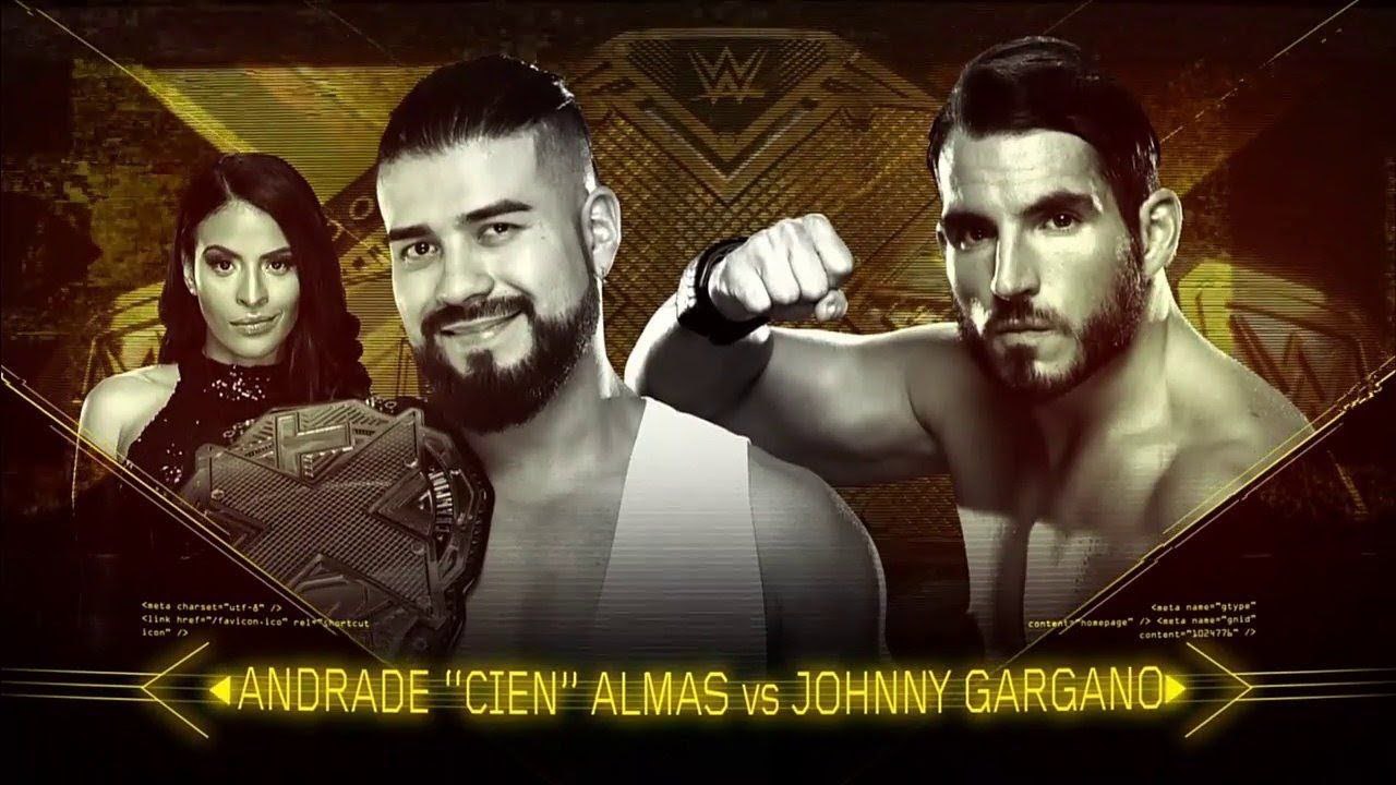مسابقات WWE | آندراده vs جانی گارگانو 1