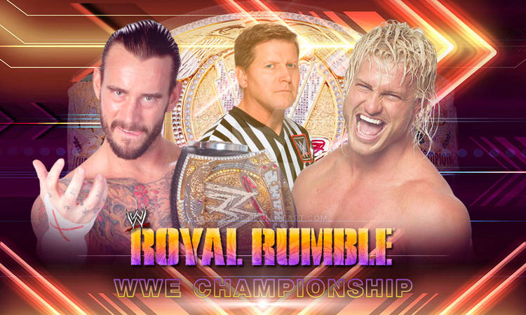 مسابقات WWE | سی ام پانک vs دالف زیگلر سر کمربند WWE در رویال رامبل ۲۰۱۲ 1