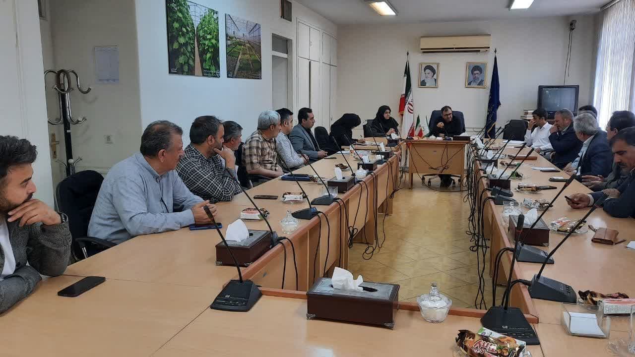  بررسی مسائل مشکلات حوزه دام در ورامین با حضور معاون تولیدات دام سازمان جهاد کشاورزی استان تهران