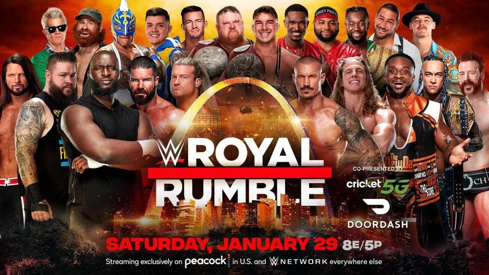 مسابقات WWE | رویال رامبل 2022 1